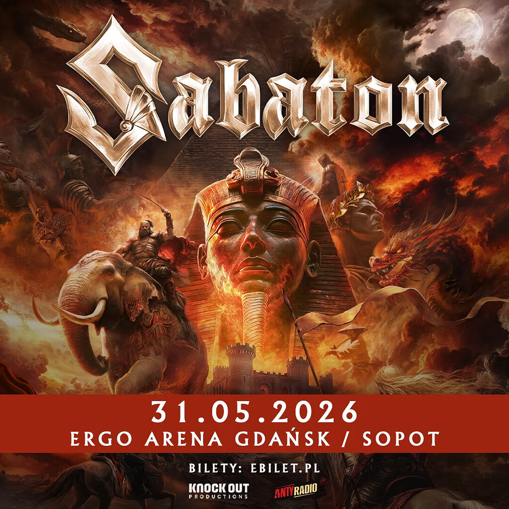Sabaton + Floor Jansen + Majestica + Scardust (Ergo Arena, Gdańsk)